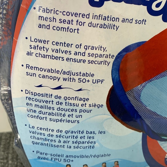 3/$30 Swimways Sun Canopy Spring Float 9-24 months Swim Step One NEW - Picture 2 of 8